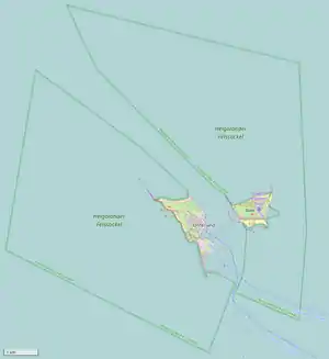 Lagekarte des Naturschutzgebiets (grüne Umrandung)