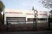 Ehemaliges Schuhlager Böhmer im Oktober 2008, vor dem Umbau zur Moschee