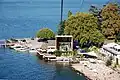 Seilbahntalstation auf den Monte Mottarone, Lago Maggiore