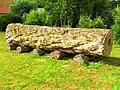 eines der Holzkunstwerke