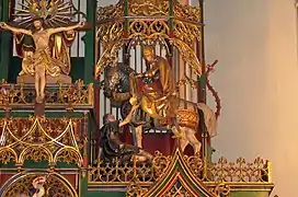 Detail des Hochaltars