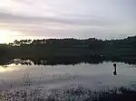 Ein See im Nordwesten von Helgenæs