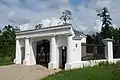 Brizule (Gemeinde Sēme): Familienfriedhof und Kapelle der Familie Lambsdorff