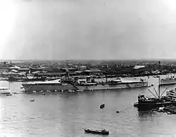 Die gegen Thailand 1941 erfolgreiche Lamotte-Piquet wurde 1945 von US-Bombern versenkt