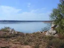 Lake Meredith nahe Fritch, TX
