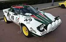 Ein Lancia Stratos HF der Gruppe 4 (1974)