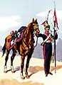 „Lancier polonais“ in großer Uniform