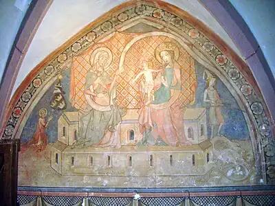 Fresko im Kapitelsaal