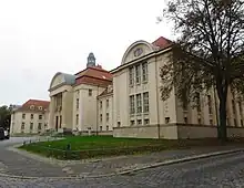 Gebäude des Landgerichts Schwerin