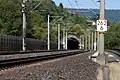 Südportal mit vorgelagerter Sinntalbrücke Mottgers