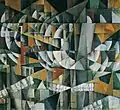 Landschaft vorüberrasend (zwischen 1914 und 1915), Wyatski-Kunstmuseum