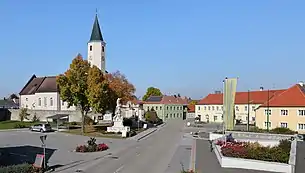Ortszentrum von Langau