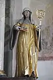 Heilige Odilia am linken Seitenaltar