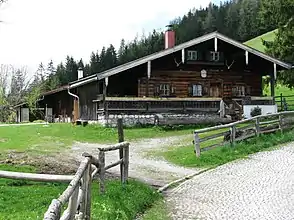 Almhütte der Larcheralm