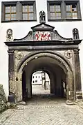 Schlosstor in Lauenstein