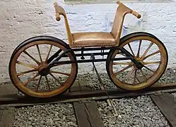 Historische Laufraddraisine