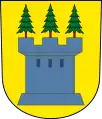 Wappen von Laupen in der Gygerkarte (1667)