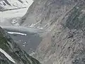 Lauteraargletscher mit der Lauteraarhütte