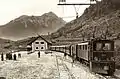 Bahnhof Lavin 1913