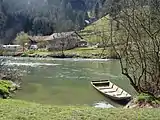 Tariche am Doubs südwestlich von Saint-Ursanne