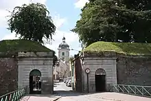 Porte Fauroeulx als Teil der alten Stadtbefestigung
