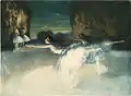 Le ballet, ca. 1920, Aquatinta, Auflage 250, Privatbesitz