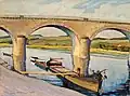 ie Brücke von RemichGemälde von Nico Klopp