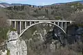 Brücke über die Valserine