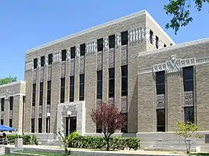 Lea County Courthouse, gelistet im NRHP Nr. 87000880