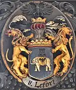 Wappen im Kreishaus Greifswald