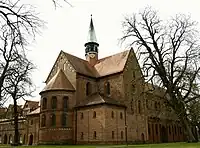 Kloster Lehnin, Mark Brandenburg, 1184–13.&nbsp;Jh., Ostteile (sp. 12. Jh.–1. V. 13.&nbsp;Jh.) und Seitenschiffe romanisch, Mittel­schiff (M. 13.&nbsp;Jh.) gotisch
