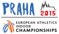 Das Logo der 33. Leichtathletik-Halleneuropameisterschaften