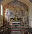 St. Katharina, Leimen, Chorausmalung