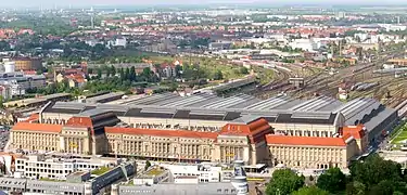 Hauptbahnhof in Leipzig