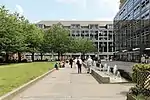 Platz der Passage heute (2015)