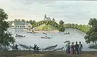 Die Insel um 1840