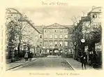 Die Dorotheenstraße mit ihrem Zugang durch das Vorderhaus, um 1890