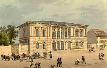 Das Römische Haus (um 1850)