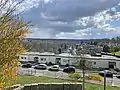 Blick über Leipziger und Breslauer Straße bis Bergisch Born