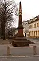 Distanzsäule von 1727 (Rochlitzer Porphyr)