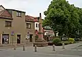 Distanzsäule von 1727 (Rochlitzer Porphyr)