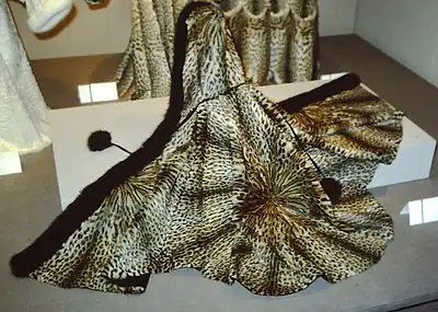Wildkatze. Unbekannter Designer, Modellwettbewerb des deutschen Kürschnerhandwerks (1982)