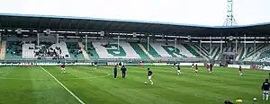 Das Lənkəran-Stadtstadion