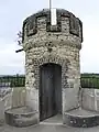 Zugang vom Treppenturm zur Aussichtsplattform