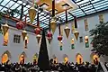 Ehemaliger Innenhof nun gastronomisch genutzt (zur Adventszeit)