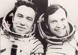 Leonid Popow und Dumitru Prunariu