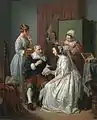 Die Braut, Öl auf Leinwand, 1852