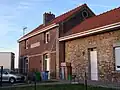 Ehemaliger Bahnhof von Les Moëres