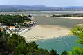 La Franqui zwischen Salzsee und Meer gelegen