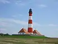 Leuchtturm Westerheversand (erbaut 1906)